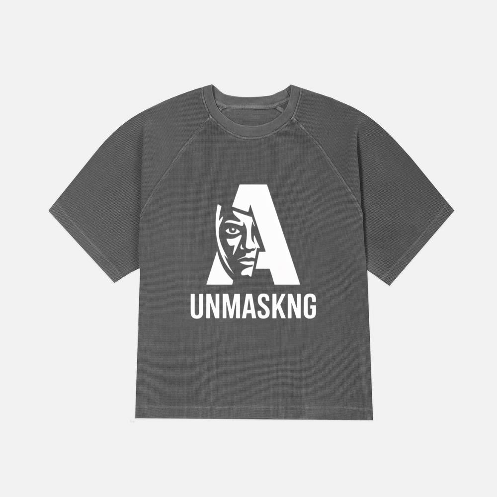 Unmaskng Bold Letter A Graphic T-Shirt
